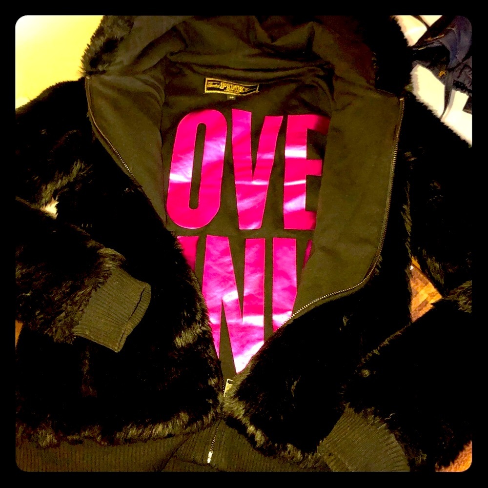 PINK LIMITED EDITION🔴TWO SIDED  JACKET SALE NEW
